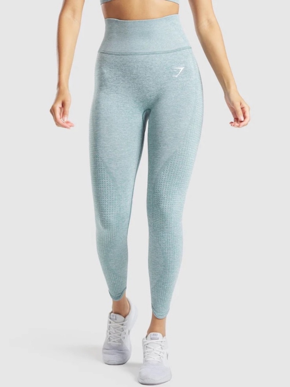 Gymshark light blue leggings size small